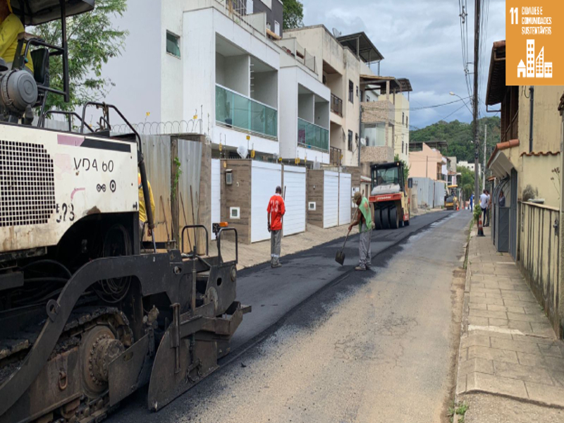 Prefeitura inicia recapeamento da Rua João Krolman Sobrinho, no São Pedro