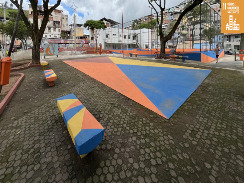 Boniteza na praça: PJF finaliza revitalização da praça de Santa Luzia