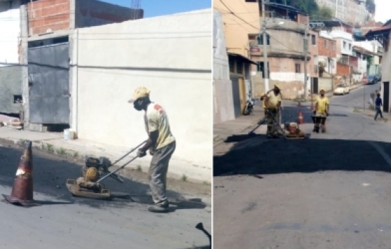 Empav realiza operação tapa-buracos em 18 bairros