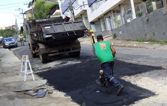 Empav realiza intervenções no bairro Linhares, São Bernardo e em outras vias do município