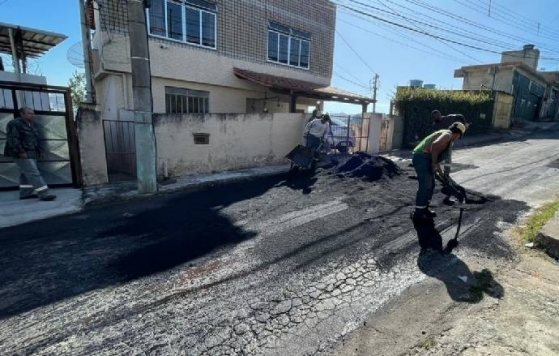 Em quatro dias, operação tapa-buracos da PJF atende mais de 30 vias na cidade