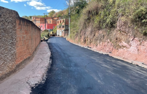 PJF finaliza intervenção de trecho na rua José Sobreira no Linhares