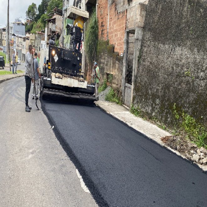 PJF dá sequência aos trabalhos de recapeamento asfáltico na Avenida Rio Branco