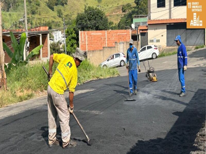 Recomposição asfáltica: Prefeitura atende mais de 40 bairros com os serviços, em cinco dias