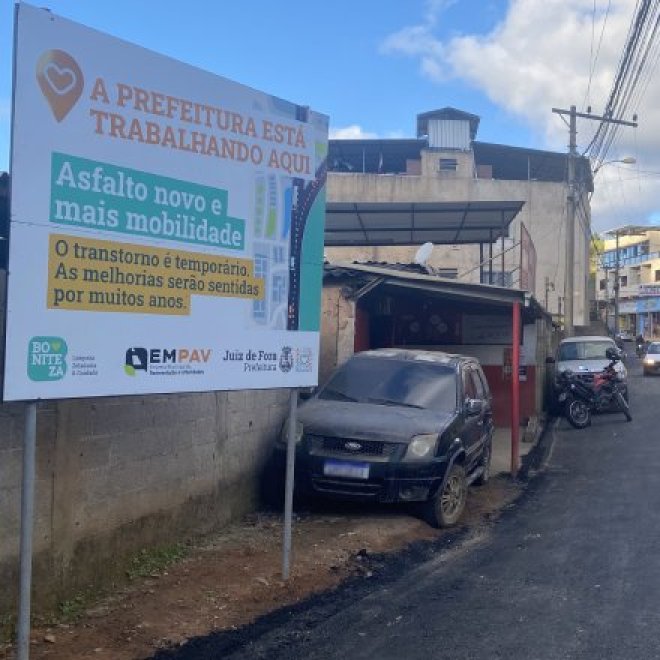 Prefeitura conclui pavimentação da rua Boa Esperança, no bairro Linhares
