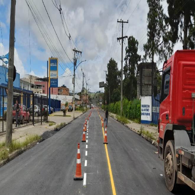 PJF conclui recapeamento da Avenida Antônio Simão Firjan, no Distrito Industrial