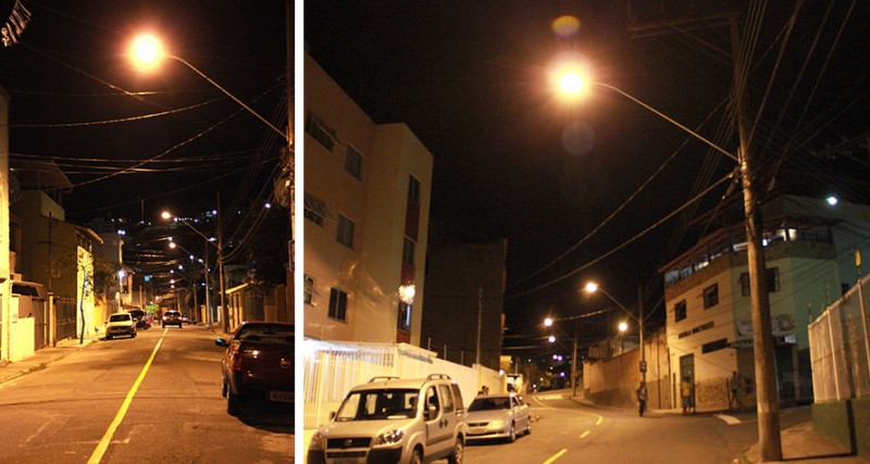 Prefeitura promove melhoria na iluminação de vias no Bairro Santa Luzia
