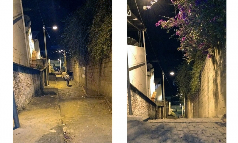 Prefeitura ilumina escadão no Bairro Furtado de Menezes