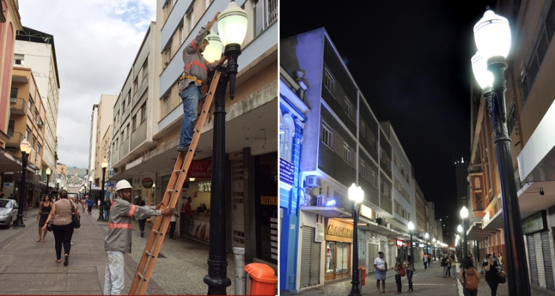 Prefeitura executa mais de vinte e dois mil atendimentos de iluminação pública em 2015