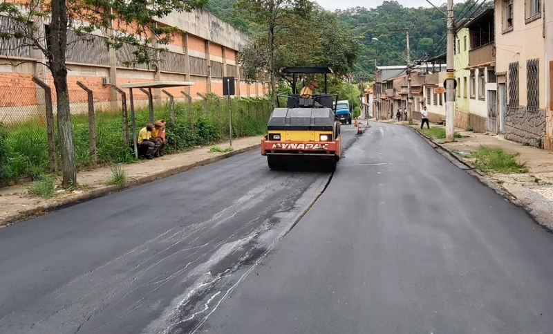 Empav inicia asfaltamento com recursos do Finisa