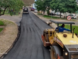 PJF realiza pavimentação nos bairros Marilândia, Granjas Betânia e Barbosa Lage