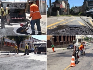 Empav faz reparos no asfalto em diversos bairros da cidade