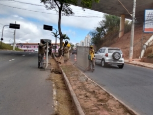 Empav atua em choque de zeladoria nos bairros Borboleta, Cascatinha, Graminha e Poço Rico
