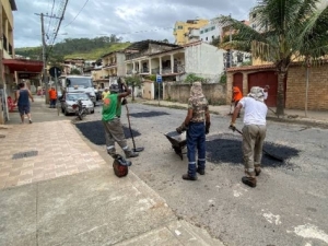 Monte Castelo e outros sete bairros recebem operação tapa-buracos nesta quarta-feira, 23