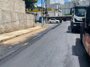 PJF finaliza pavimentação asfáltica da rua Professor Godinho, no Mariano Procópio