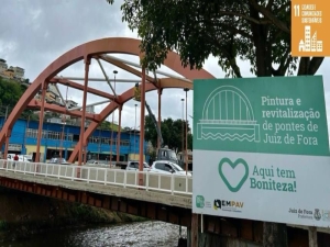 PJF avança na revitalização das pontes da Avenida Brasil