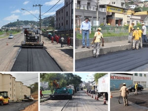 Empav realiza asfaltamento em 107 ruas de Juiz de Fora